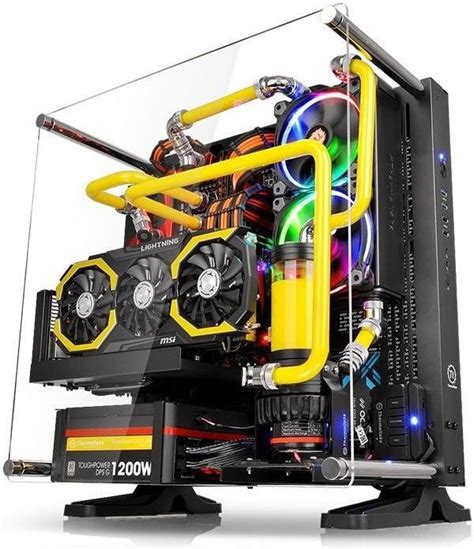 Gabinete Gamer Thermaltake Core P3 Black Acrílico Lançamento   R$ 556 ...