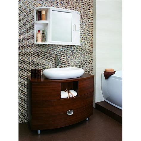 Gabinete Para Baño Con Espejo Blanco RX7315   El Container