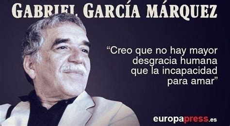 Gabriel García Márquez: 10 de sus frases inolvidables