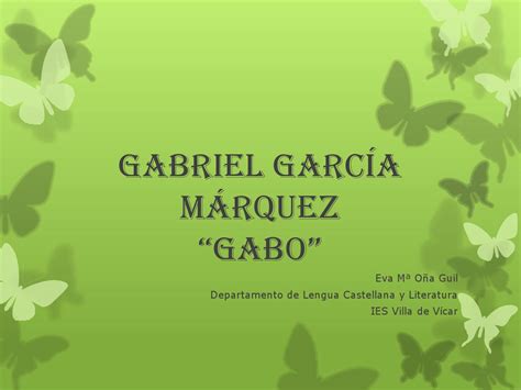 Gabriel garcía márquez by Eva Oña   Issuu