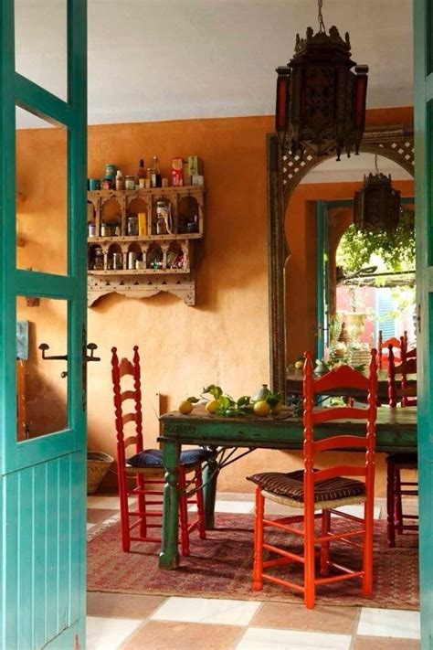 gabs — Pinterest | Mexican home decor, Red dining chairs ...