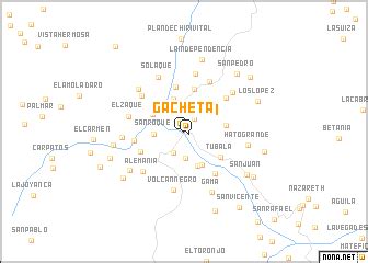 Gachetá  Colombia  map   nona.net