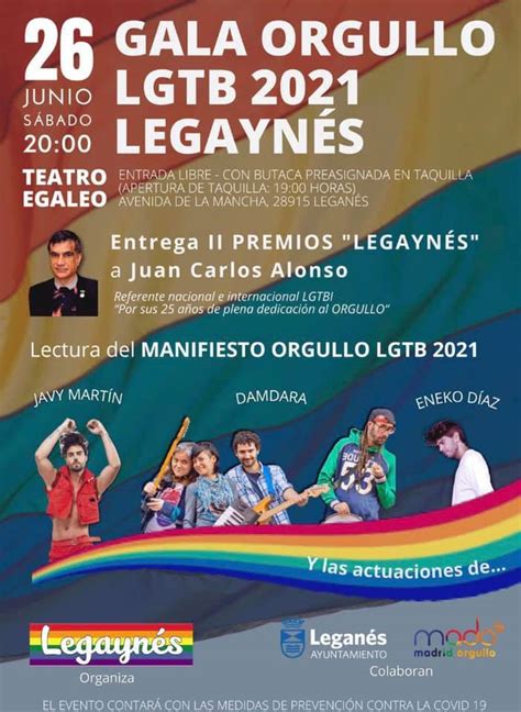 GALA ORGULLO LGTB 2021 LEGAYNÉS EN EL TEATRO EGALEO   Ocio ...