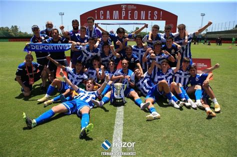 Galería: Así conquistó el Deportivo juvenil la Copa de Campeones