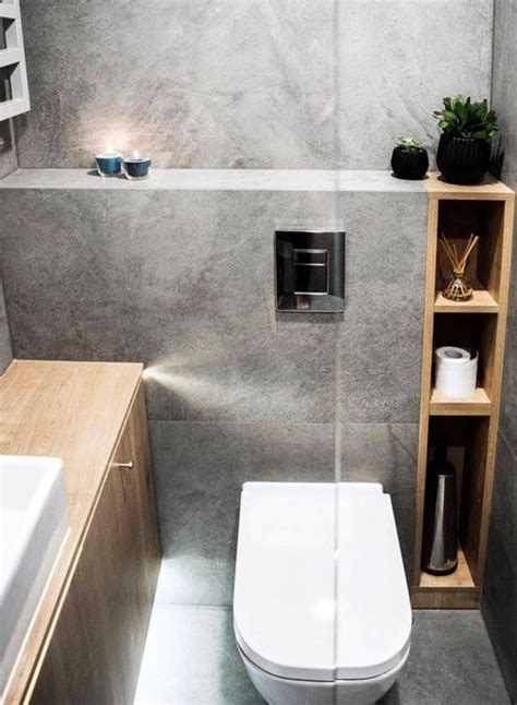 Galería de fotos de baños pequeños remodelados | Toilet design, Small ...
