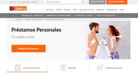 Galicia: préstamos personales online | Finaton.com