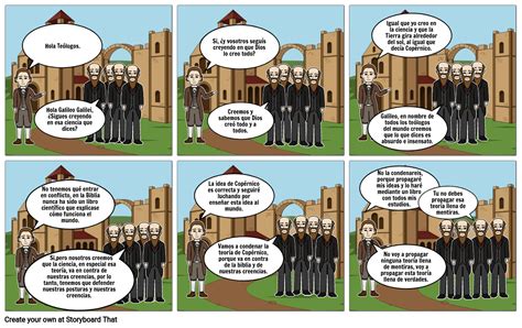 Galileo Galilei vs Teólogos Storyboard by elloquillo1232
