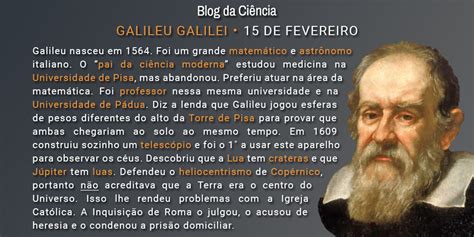 Galileu Galilei | Blog da Ciência