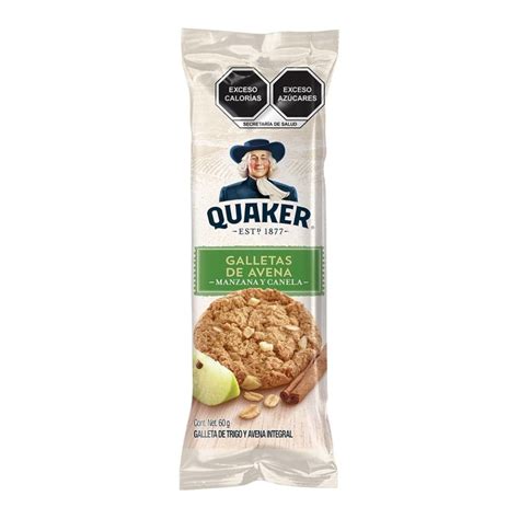 Galletas de avena Quaker sabor manzana canela 60 g | Walmart