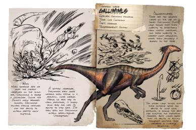 Gallimimus   Official ARK: Survival Evolved Wiki