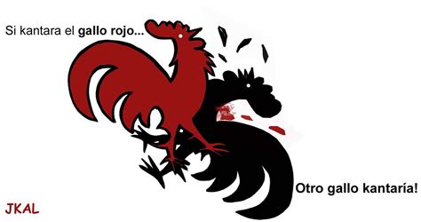 GALLO NEGRO GALLO ROJO | Cuando canta el gallo negro es que … | Flickr