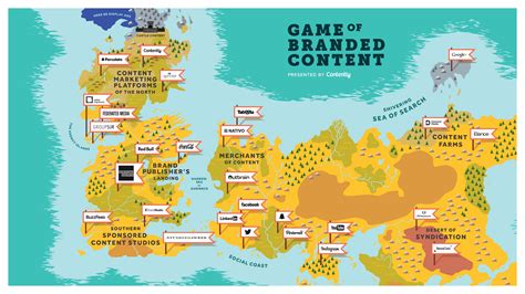 Game of Thrones infographic förklarar content marketing