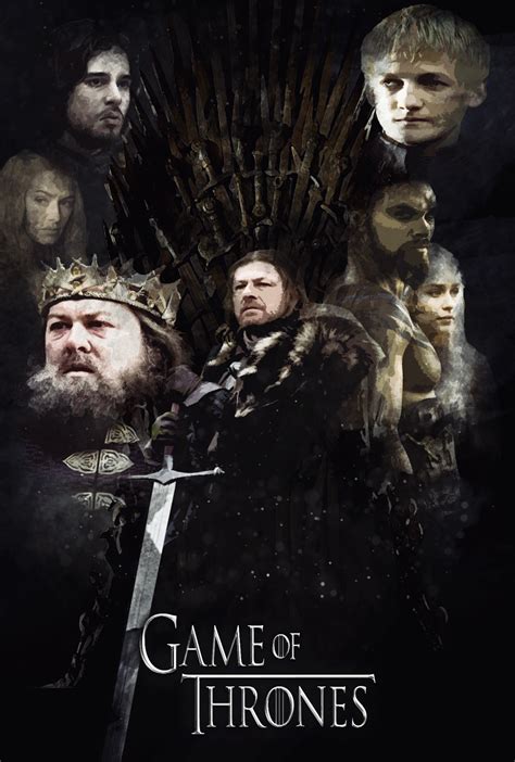 Game of Thrones Season 1 Poster by EdRaiden on DeviantArt
