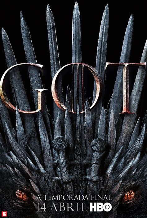 Game of Thrones: Veja o cartaz oficial da última temporada   Notícias ...