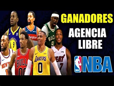 GANADORES de la AGENCIA LIBRE NBA 2021 | 5 EQUIPOS que mas han mejorado ...