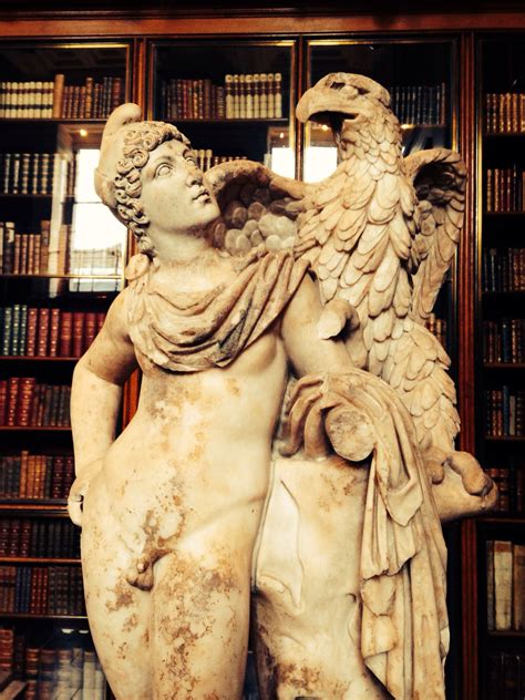 Ganymede and Zeus Eagle | Zeus, Mythology, Greek statue