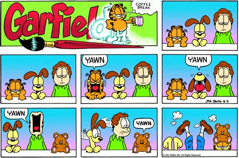 Garfield | Daily Comic Strip on September 3rd, 1995