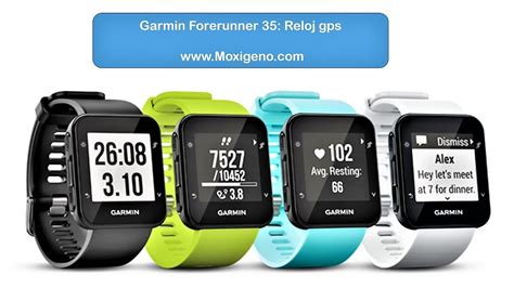 Garmin forerunner 35: Reloj gps running. Analisis para www ...