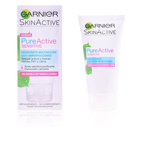 Garnier PURE ACTIVE crema hidratante piel sensible ...