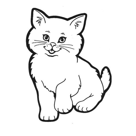 Gatos Animados para Colorear   Pinchudoelgato.com