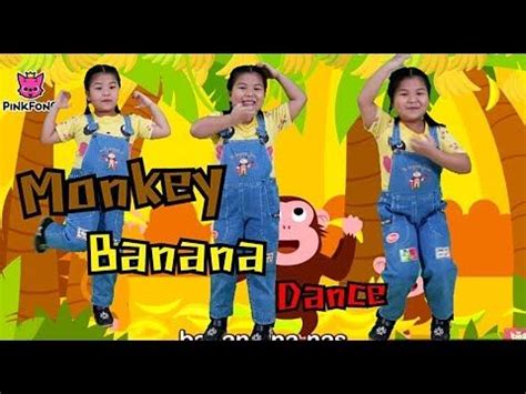 Gbbbn jyrtเพลงเด็ก Monkey Banana Dance /PINKFONG Song for ...