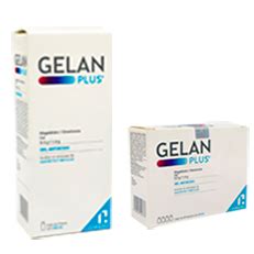 Gelan Plus, simeticona, gastritis, suspensión, Chinoin, RX ...