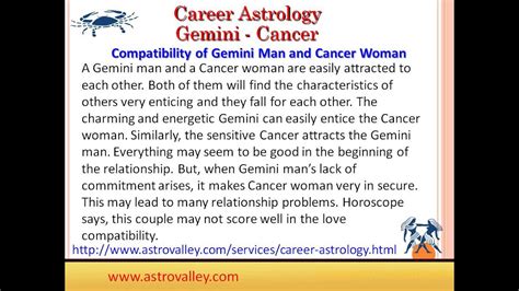 Gemini and Cancer Love Marriage   YouTube