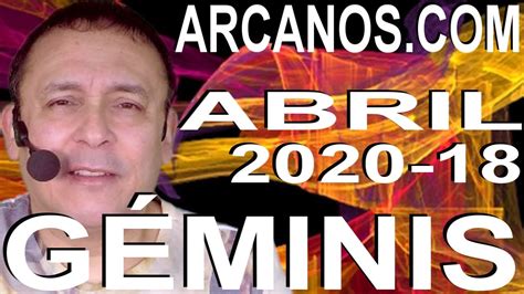 GEMINIS ABRIL 2020 ARCANOS.COM   Horóscopo 26 de abril al ...