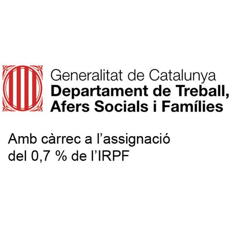 Generalitat de Catalunya. Departament Afers Socials i Famílies. IRPF ...
