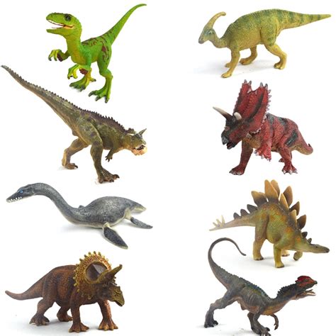 Genuino original de plástico juguetes de dinosaurios plesiosaurios ...