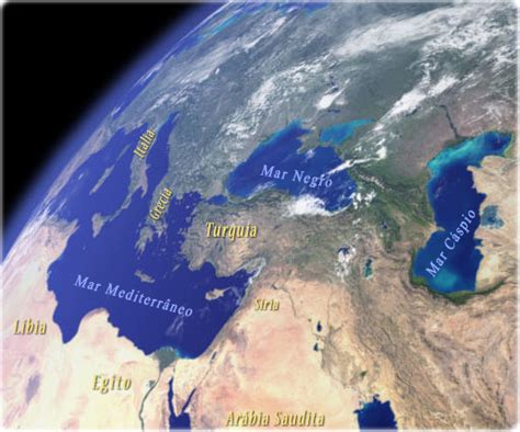 Geoblogger: Imagens do Mar Mediterrâneo
