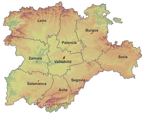 Geografía | Conoce Castilla y León | Junta de Castilla y León