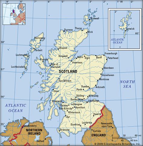 Geografía de Escocia | La guía de Geografía