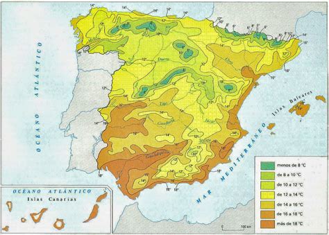 Geografía de España: ejercicios temas 4,5 y 6