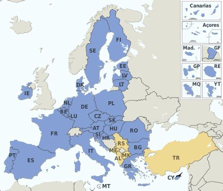 Geografía de la Unión Europea Wikipedia, la enciclopedia ...