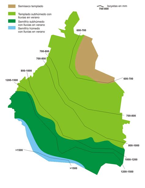 Geografía del Distrito Federal  México