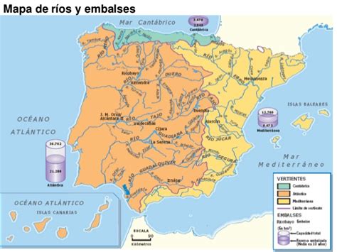 Geografía e historia IES Pablo Díez: Mapa de los ríos y ...