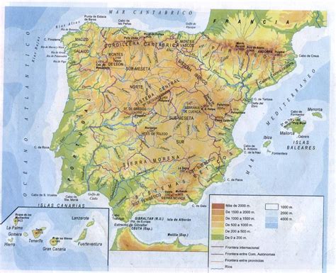 Geografía: El territorio de la Península Ibérica
