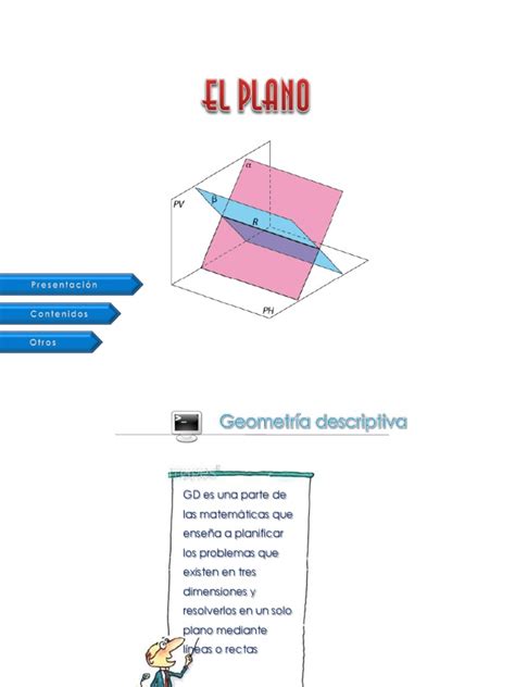 GEOMETRIA DESCRIPTIVA EL PLANO