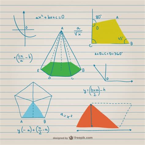 Geometria e matematica grafici | Scaricare vettori gratis