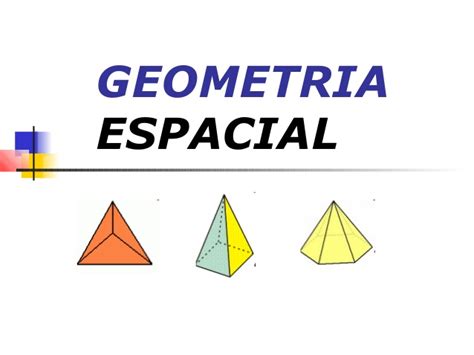 Geometria espacial