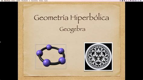 Geometría Hiperbólica con Geogebra   YouTube
