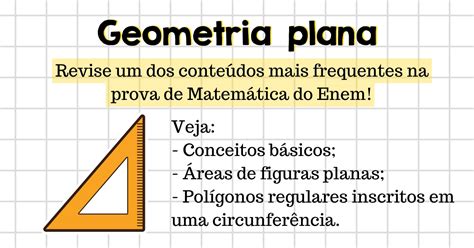 Geometria Plana   Revisão de Matemática para o Enem