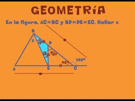 Geometría: Triángulos  ejercicios básicos    YouTube