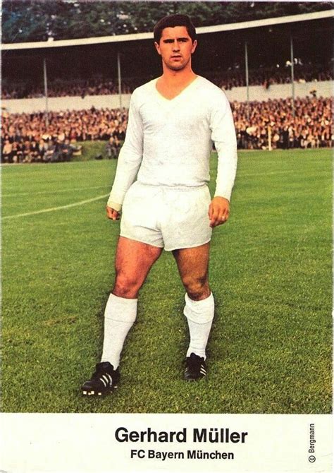 Gerd Muller of Bayern Munich in 1970. | Gerd müller, Gerd ...