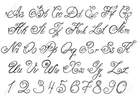 Gerelateerde afbeelding | Letra cursiva elegante, Imágenes de letras ...