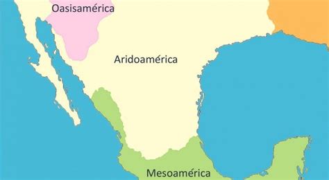 Get Mapa De Aridoamerica PNG   Historico