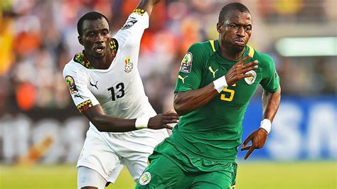 Ghana vs. Senegal   Football Match Report   January 19 ...