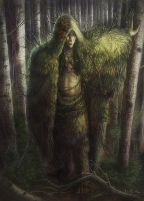 Ghillie Dhu   part of Scottish folklore and myth ...