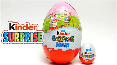 Giant Kinder Surprise Maxi Toy Egg   YouTube